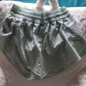 Lululemon light blue shorts size 4